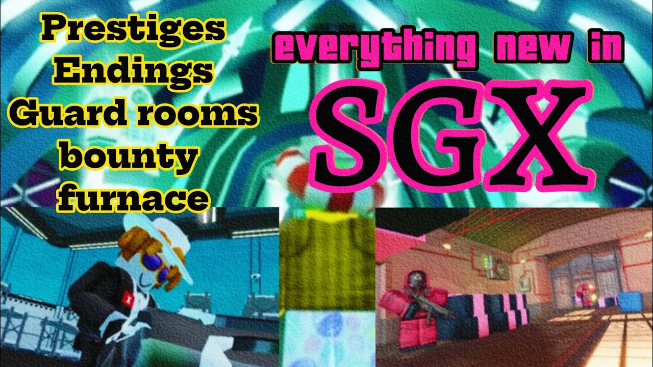 Everything New in SGX {Cinematics Update} + Prestiges - Squid Game X - Roblox 